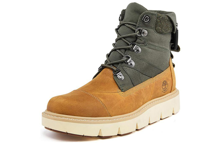 (W) Timberland Raywood 6 Inch EK+ Wide Fit Waterproof Boots 'Wheat Nubuck with Green' 圖 3