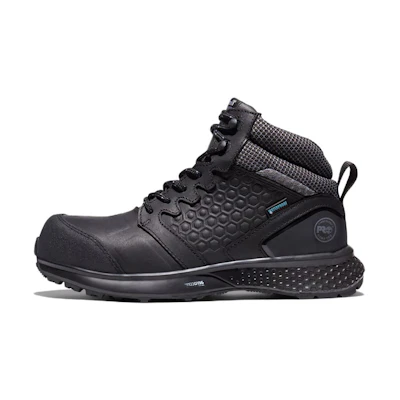 (W) Timberland Reaxion 'Black Waterproof Short Outdoor Boot'