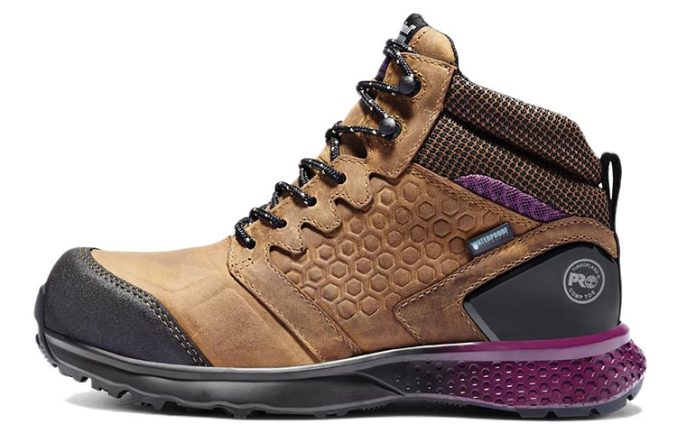 (Women) Timberland REAXION 'Brown Waterproof Short Outdoor Boot' A219B214