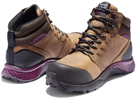 (W) (女性用) Timberland REAXION「ブラウン防水ショートアウトドアブーツ」A219B214 A219B214 Shop (W) (女性用) Timberland REAXION「ブラウン防水ショートアウトドアブーツ」A219B214 A219B214