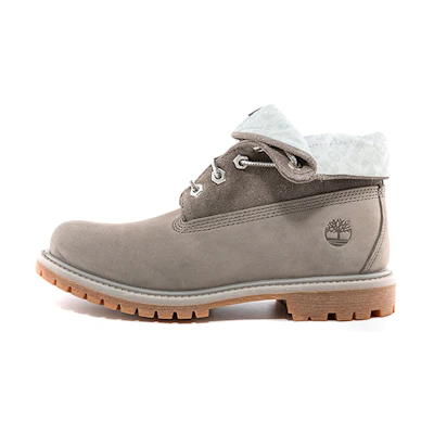 (W) Timberland Roll Top Boots Basic 'Medium Grey with Light Grey'