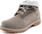 (W) Timberland Roll Top Boots Asas 'Kelabu Sederhana dengan Kelabu Terang' A44S3W
