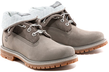 Timberland添柏岚 復古休閒戶外靴 女款 中灰色 Lookbook Timberland添柏岚 復古休閒戶外靴 女款 中灰色