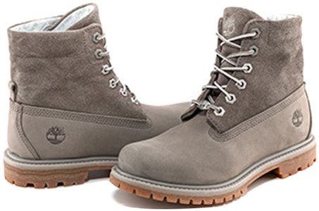 Timberland添柏岚 復古休閒戶外靴 女款 中灰色 Shop Timberland添柏岚 復古休閒戶外靴 女款 中灰色