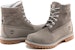 (W) Timberland Roll Top Boots Asas 'Kelabu Sederhana dengan Kelabu Terang' A44S3W