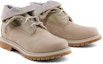 Lookbook (W) Timberland Roll Top Boots Asas 'Beige dengan Kelabu Terang' A44T8W