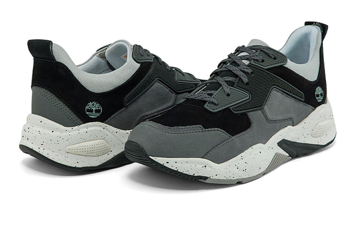 Purchase (Women) Timberland Retro Low-Top Running Shoes 'Black Grey' A27WP