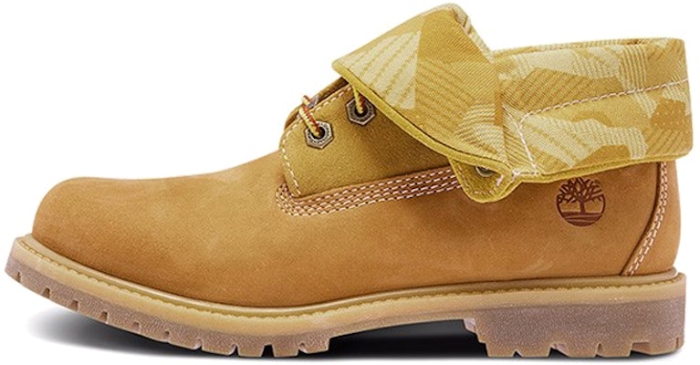 (Women) Timberland Roll Top Boots Basic 'Wheat Yellow' A28AT Buy (Women) Timberland Roll Top Boots Basic 'Wheat Yellow' A28AT