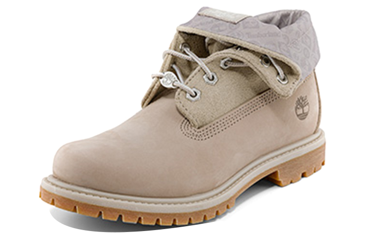 Order (W) Timberland Roll Top Boots Basic ''Beige met Lichtgrijs'' A44T8W