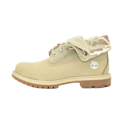 (W) Timberland Roll Top Boots Basic 'Green and Light Green Camouflage'