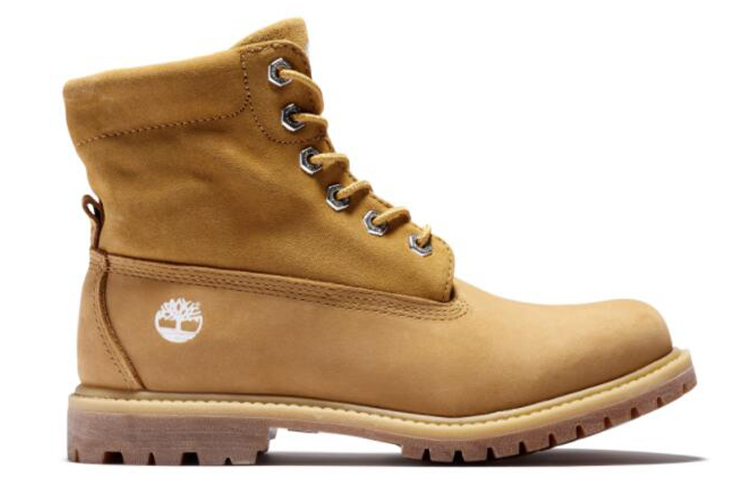 Order (W) Timberland Roll Top Laarzen ''Wheat Pink met Geruit Print'' A2MDA231