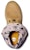 (W) But Timberland Roll Top 'Wheat dengan Cetakan Titik' A2MF6231