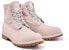 (W) But Timberland Roll Top Wide Fit 'Merah Jambu Pudar dengan Cetakan Plaid' A2MDWW