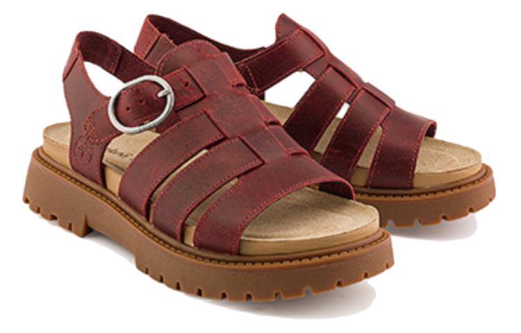 Order (W) (女性用) ティンバーランド ローマンサンダル 'ディープレッド' A5ZKZW A5ZKZW