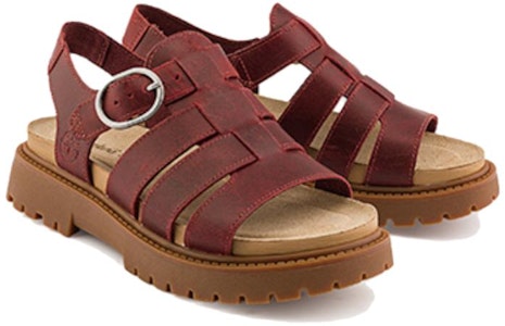 (W) Sandal Timberland Roman 'Merah Tua' A5ZKZW Order (W) Sandal Timberland Roman 'Merah Tua' A5ZKZW