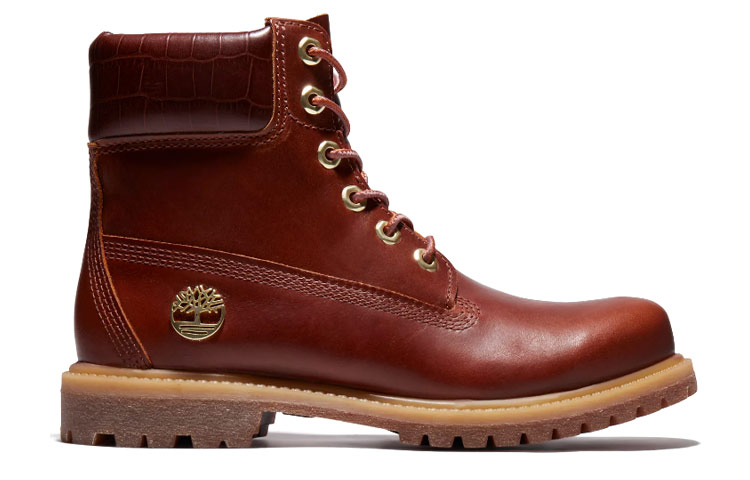 (W) Timberland Safari Crocodile 6 Inch Waterproof Boot 'Red Brown' 圖 2