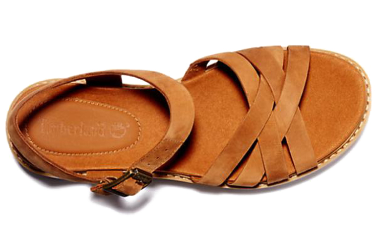 Lookbook (Women) Timberland Safari Dawn 'Brown Strappy Sandal' A275DF13