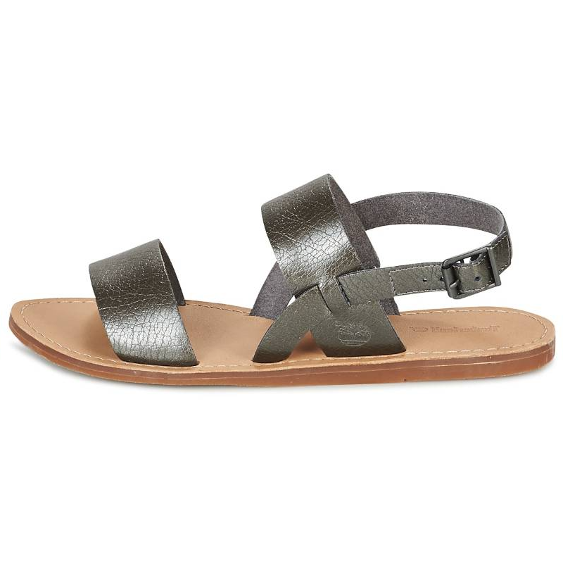 (Women) Timberland Sandal 'Black Yellow' TB0A1BDAD9