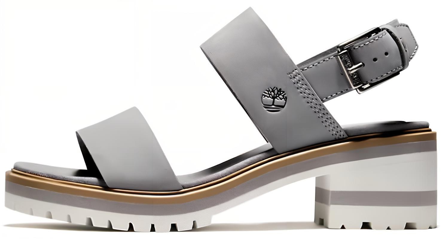women-timberland-sandals-grey-leather-strap-a2-a35050