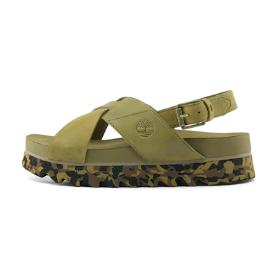 (W) Timberland Santa Monica Sunrise X-Band Sandal 'Green'