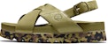 (W) Timberland Santa Monica Sunrise 'Sandal Hujung Berikat Zaitun' A23FCBW0