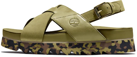 Buy (W) Timberland Santa Monica Sunrise "Sandale Olive à Boucle et Pointe Fermée" A23FCBW0
