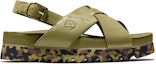 Order (W) Timberland Santa Monica Sunrise 'Sandal Hujung Berikat Zaitun' A23FCBW0