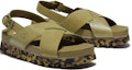 Shop (W) Timberland Santa Monica Sunrise 'Sandal Hujung Berikat Zaitun' A23FCBW0