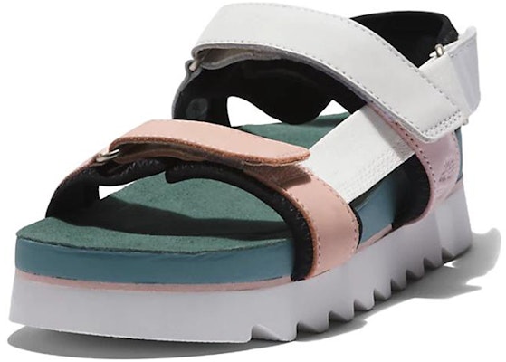 (Women) Timberland Santa Monica Sunrise 'White Green Pink' A41QX662 Lookbook (Women) Timberland Santa Monica Sunrise 'White Green Pink' A41QX662