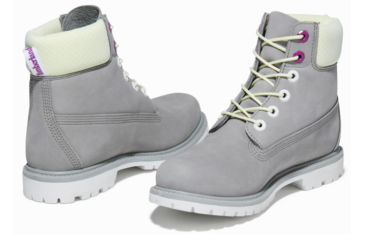 Buy (Women) Timberland Premium Inch Waterproof Boot 'Grey Nubuck