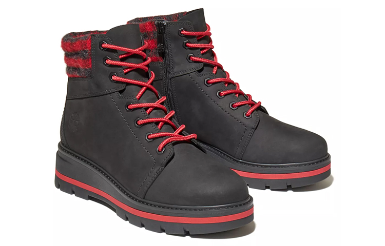 (W) Timberland Side-Zip Waterproof Boots 'Carbon Black' 圖 4