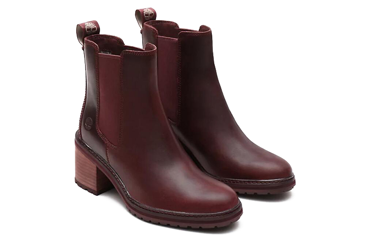 Order (W) Timberland Sienna Chelsea Boot 'Merah Gelap' A23KAV15