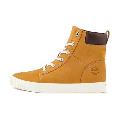 (W) Timberland Skyla Bay 6 Inch Wide-Fit Boot 'Wheat Nubuck'