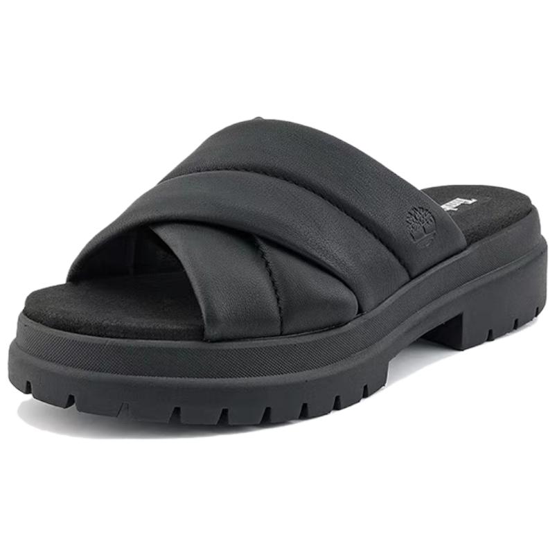 (W) Timberland Slide Sandal 'Black CMFT' 圖 2