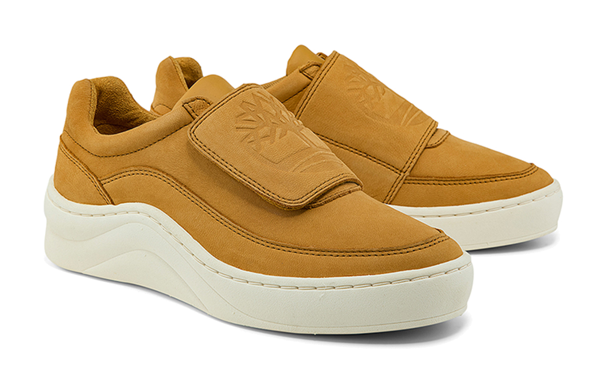 Shop (W) Timberland Slip-On 'Wheat Magic Tape' Lelaki Kasut Tanpa Tali A24HC