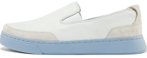 (Women) Timberland Slip-On Low 'White Blue' A2KP4W (Women) Timberland Slip-On Low 'White Blue' A2KP4W