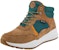 (W) Timberland Boroughs Project Mid Boots 'Rust Teal' Wanita Lelaki A2D5K
