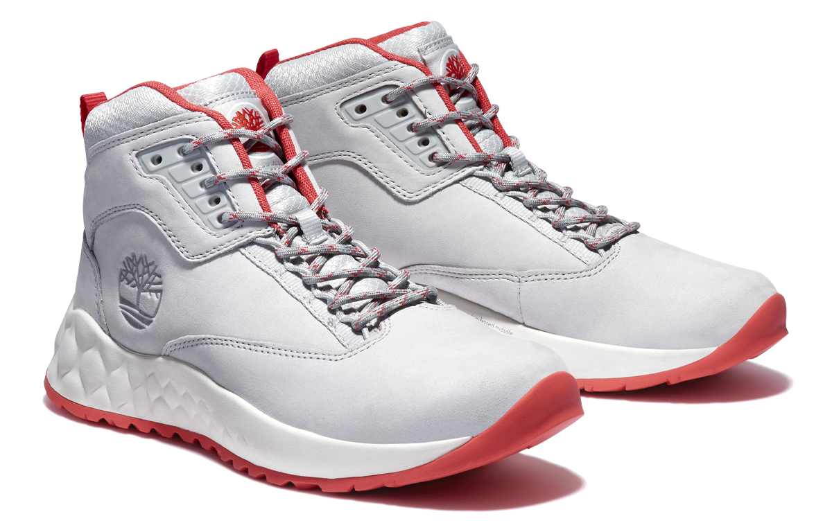 Lookbook (Women) Timberland Solar Wave Mid hiking boots 'Grey' A2BQ7M29