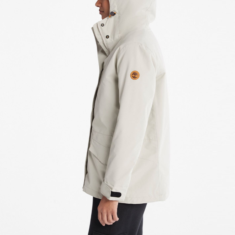 Purchase (Women) Timberland Solid Color Hooded Zip 3-in-1 Jacket Women’s Sand Beige. A63TN-CY2