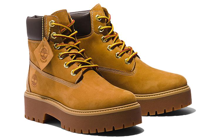 Shop (W) Timberland Stone Street Boots 6 Inch Premium Waterproof 'Wheat Nubuck' A5RJD