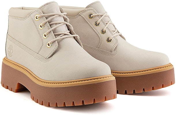 (Women) Timberland Stone Street Mid Lace Up Waterproof Boots 'White Nubuck' A64FRW Shop (Women) Timberland Stone Street Mid Lace Up Waterproof Boots 'White Nubuck' A64FRW
