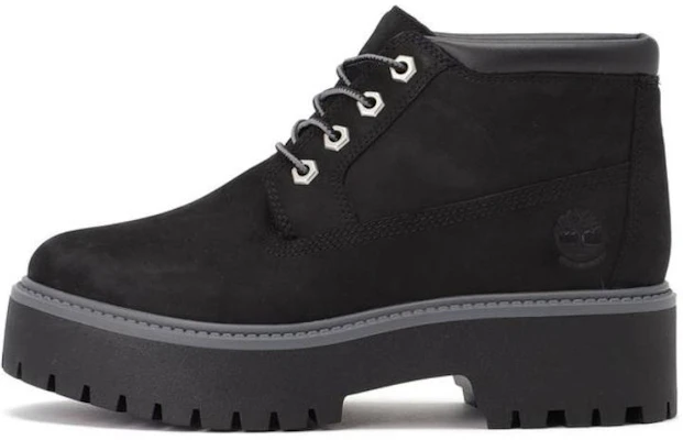 (W) Timberland Stone Street Chukka Boots Platform Tahan Air 'Hitam Nubuck' A5REN Buy (W) Timberland Stone Street Chukka Boots Platform Tahan Air 'Hitam Nubuck' A5REN