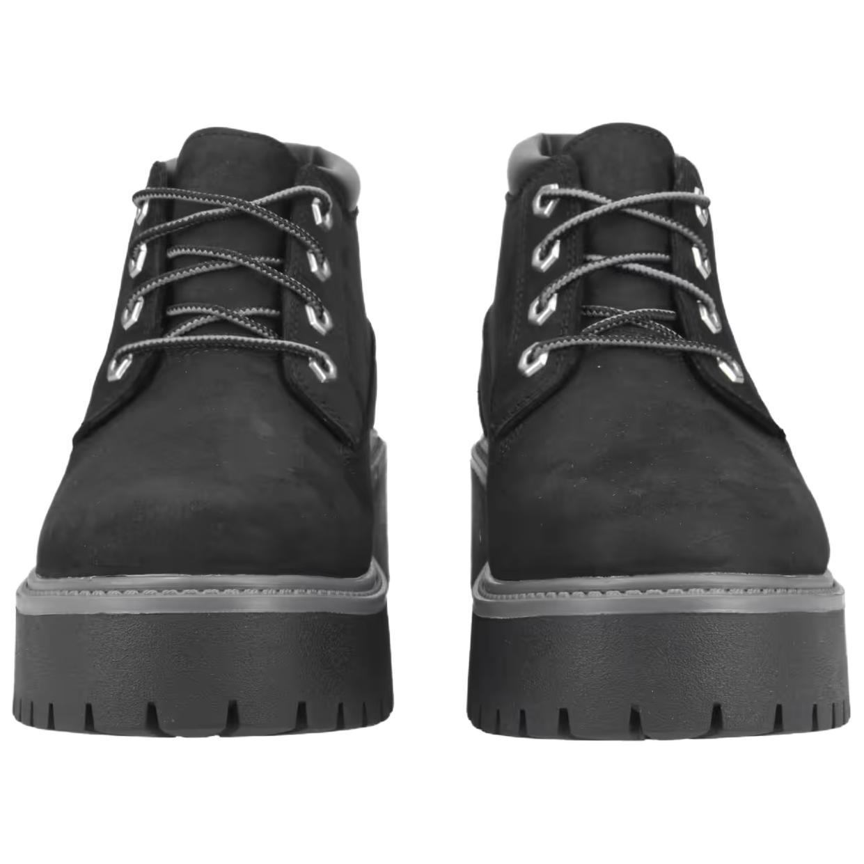 Purchase (W) Timberland Stone Street Chukka Boots Platform Tahan Air 'Hitam Nubuck' A5REN