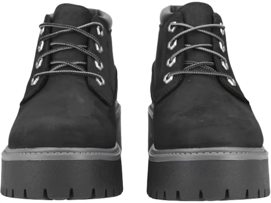 (W) Timberland Stone Street Chukka Boots Platform Tahan Air 'Hitam Nubuck' A5REN Purchase (W) Timberland Stone Street Chukka Boots Platform Tahan Air 'Hitam Nubuck' A5REN