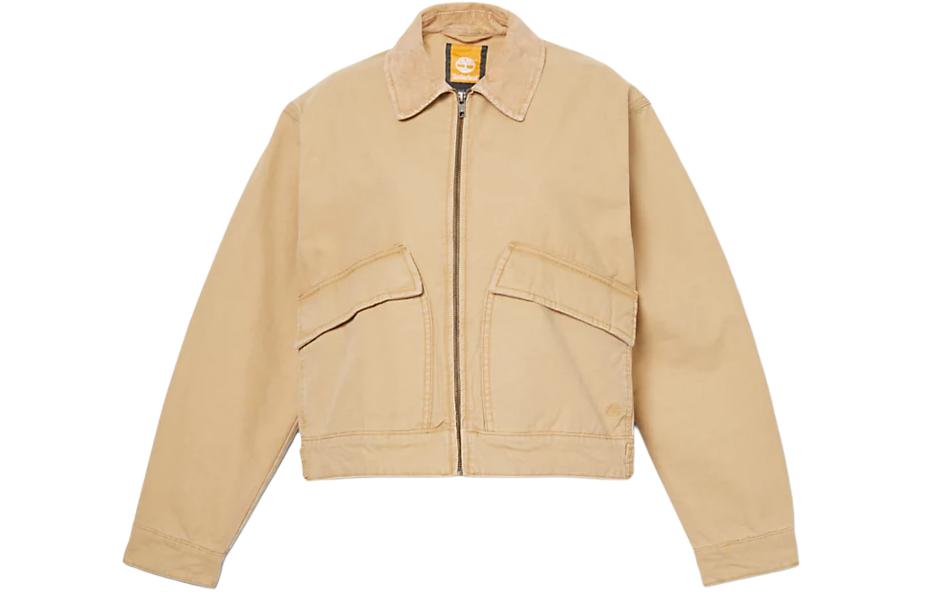(Women) Timberland STRAFFORD Light Brown Casual Zip-Up Outdoor Jacket A5VJ7-EH3 圖 2