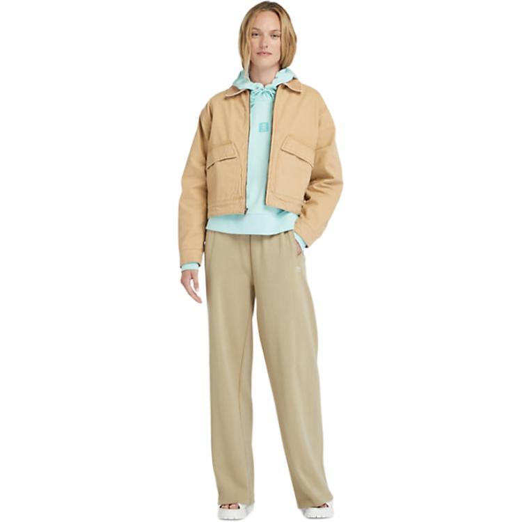 (Women) Timberland STRAFFORD Light Brown Casual Zip-Up Outdoor Jacket A5VJ7-EH3 圖 5