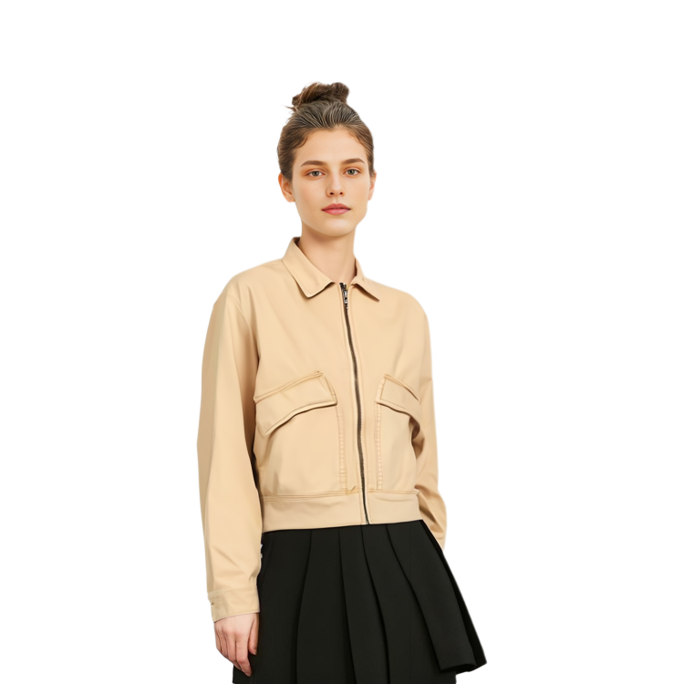 (Women) Timberland STRAFFORD Light Brown Casual Zip-Up Outdoor Jacket A5VJ7-EH3 圖 6