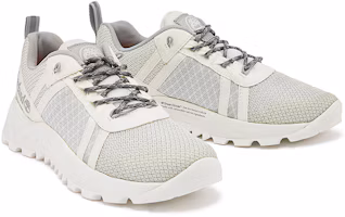 Shop Timberland添柏嵐 Greenstride™ Solar Wave Lt 米色耐磨戶外運動休閒鞋 女款 灰色