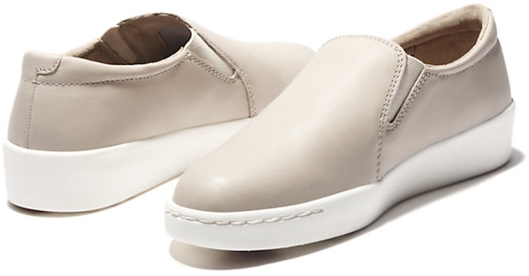 Timberland添柏嵐 Teya 防滑耐磨 低筒 帆布鞋 女式 米白色 Shop Timberland添柏嵐 Teya 防滑耐磨 低筒 帆布鞋 女式 米白色