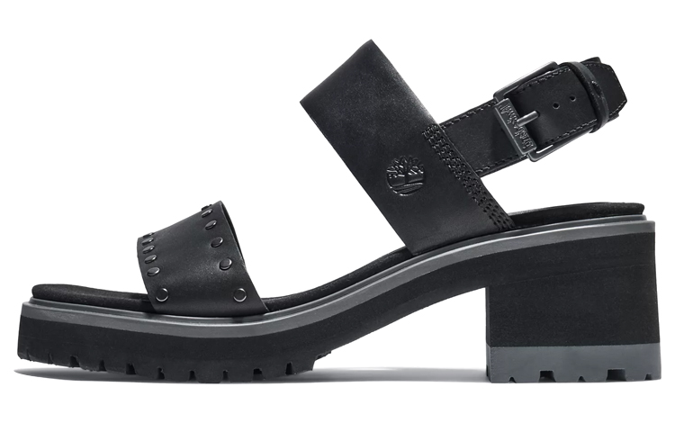 (Women) Timberland Violet Marsh 'Black Buckle Strap Sandals' A23P3